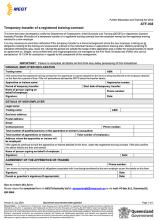 Temporary transfer of a registered training contract - ATF-038 - v9 - July 2024